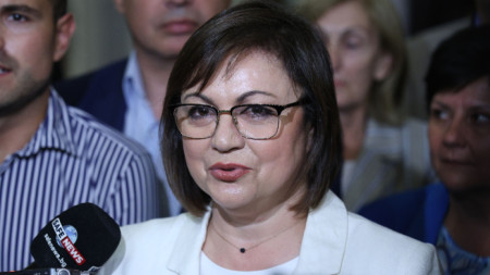 Председателката на БСП Корнелия Нинова
