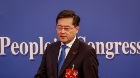Министърът на външните работи на Китай Цин Ган