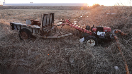 Мотофреза с ремарке, илюстративна снимка