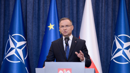 Президентът на Полша Анджей Дуда - Варшава, 5 октомври 2023