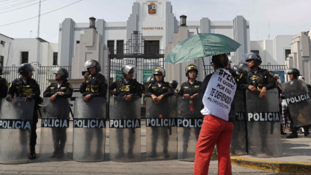 Протест в Лима, 21 януари 2023 г.
