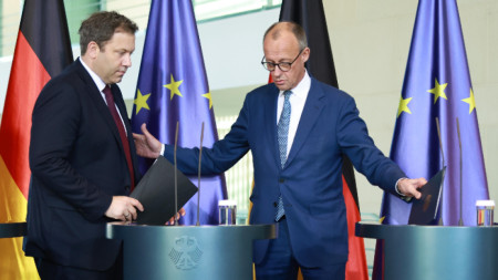 Ларс Клингбайл и Фридрих Мерц