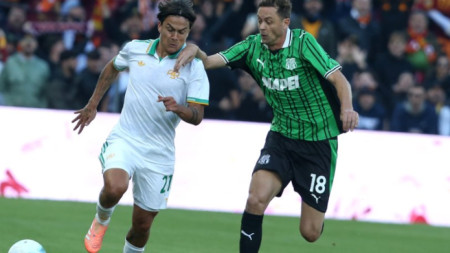 С гол на Пауло Дибала отборът на Рома победи Сасуоло с 1:0 