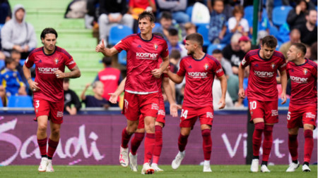 Осасуна взе минимална победа над последния в Ла Лига