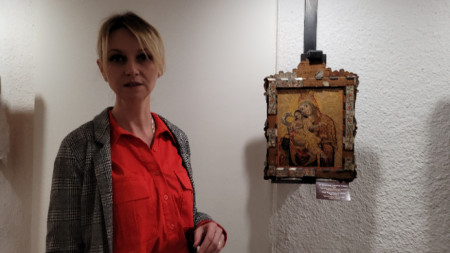 д-р Мария Спиридонова, специалист по християнско изкуство