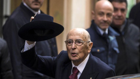 Бившият президент на Италия Джорджо Наполитано почина на 98-годишна възраст