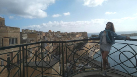 Всички, които са ходили в Малта имат снимка на тази тераса.