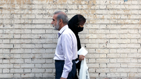 На улицата в Техеран, 12 октомври 2022 г.
