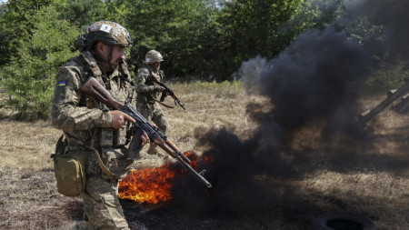 Нови попълнения в украинската армия се обучават в южната част на страната, 13.08.2025 г.