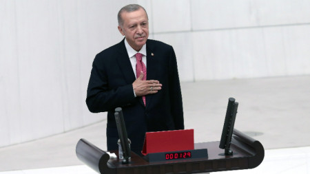 Реджеп Ердоган положи клетва за нов президентски мандат