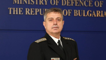 Bulgaria’s Chief of Defence Admiral Emil Eftimov
