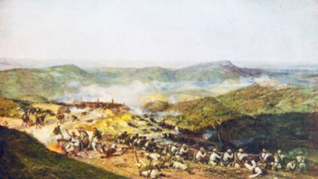 „Руси и българи в Боя за Шипка през август 1877 г.”, художник Павел Ковалевски