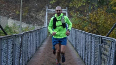 Планинският бегач Калоян Пейчев Кофето направи опит за нов