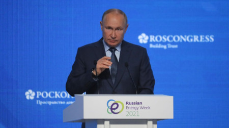 Участие на Владимир Путин в Руската енергийна седмица 2021