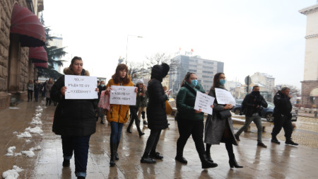 10 декември, протест на лекари