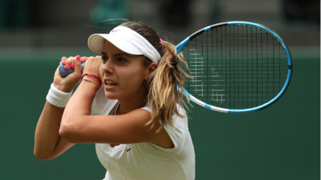 Виктория Томова стартира с победа в квалификациите на Откритото първенство