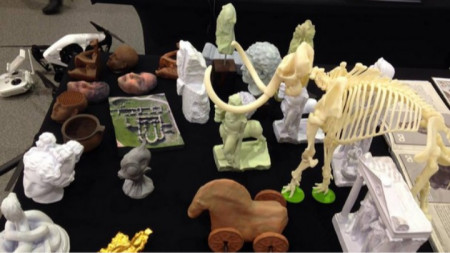 3D принтирани модели на артефакти