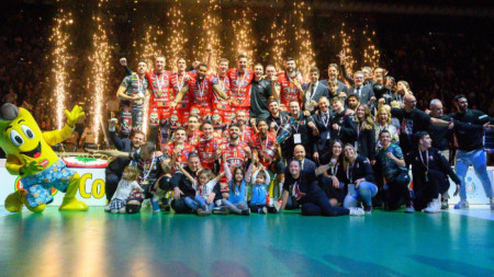 Перуджа спечели Купата на Италия по волейбол при мъжете