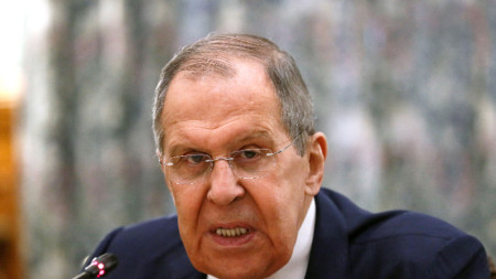 Министърът на външните работи на Русия Сергей Лавров