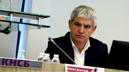 El presidente de la Confederación de los Sindicatos Independientes de Bulgaria (KNSB), Plamen Dimitrov