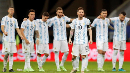 Националният отбор на Аржентина победи Колумбия след изпълнение на дузпи