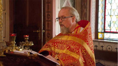 El padre Vladimir Tishchuk 