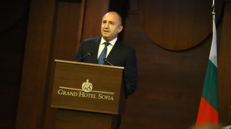 Президентът Румен Радев участва в конференция „Тридесет години от присъединяването на България към Европейската конвенция за правата на човека“, 25 октомври 2022 г.