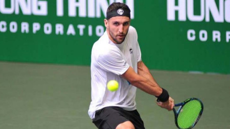 Българският тенисист Васко Младенов който беше заварен от военните действия