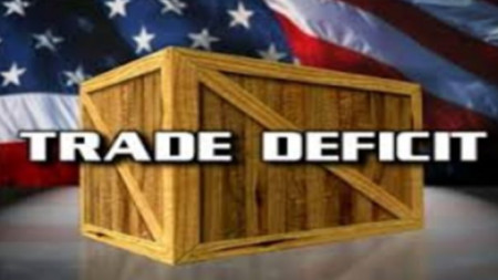 Дефицитът на САЩ при търговията със стоки надхвърли 1 трилион