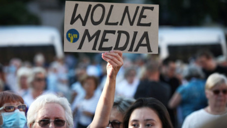 Свободата на медиите в Полша е все още под заплаха