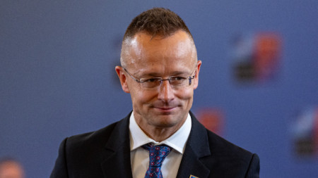 Външният министър на Унгария Петер Сиярто.