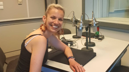 Viktoria Basham, PhD researcher from the University of Salisbury