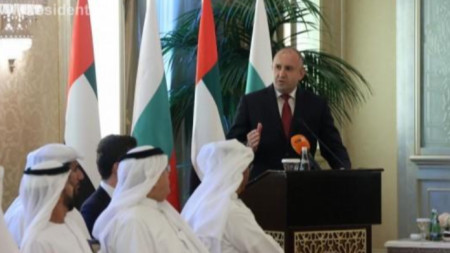 Президентът Радев откри бизнес форум в Абу Даби