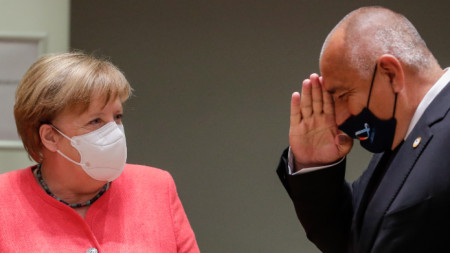Angela Merkel und Bojko Borissow
