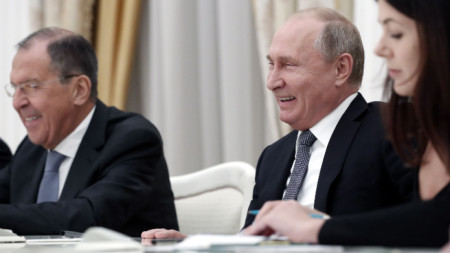 Съединените щати въведоха санкции срещу руския президент Владимир Путин министъра