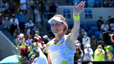 Австралийската тенисистка Саманта Стосър изигра последния си двубой на единично