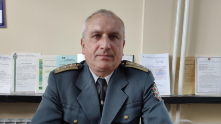 комисар Владимир Демирев, директор РДПБЗН - Сливен