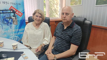 Проф.д-р Николай Цанков и Вахиде Йълмаз