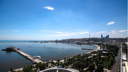 Изглед към Баку.