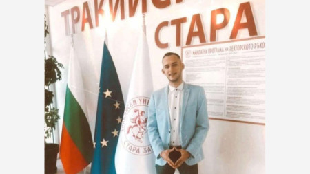 Кристиан Конов- председател на Студентски съвет към Аграрен факултет