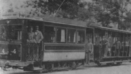 Първият трамвай в София, 1901 г.