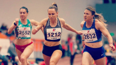 Спринтьорката Инна Ефтимова завърши на второ място на 100 метра
