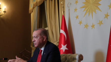 Турският президент Реджеп Ердоган 
