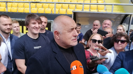 Борисов направи изявление в Пловдив, където участва и във футболна среща -  23 май 2023 г.