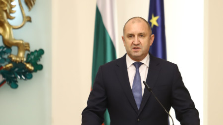 Президентът на България Румен Радев