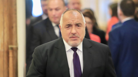 Лидерът на ГЕРБ Бойко Борисов в Народното събрание - 6 юни 2023