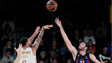 Отборът на Барселона записа 15-а победа в Евролигата по баскетбол