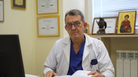 Професор д-р Чавдар Славов, началник на Клиниката по урология в ИСУЛ