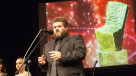 Виктор Бойчев в една от церемонните за Награда Пловдив
