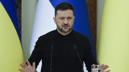 Володимир Зеленски на пресконференция на 11.09.2025 г.